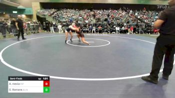 115 lbs Semifinal - Angelique Mexia, Esperanza vs Grace Romans, Allen