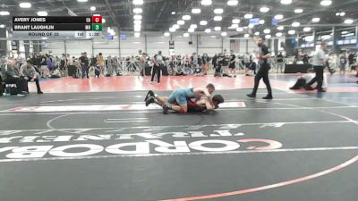 145 lbs Round Of 32 - Avery Jones, CA vs Brant Laughlin, MO