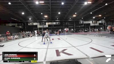 152 lbs Cons. Round 3 - Jose Moreno, Kings Wrestling Club vs Ryder Surgenor, NVRTC