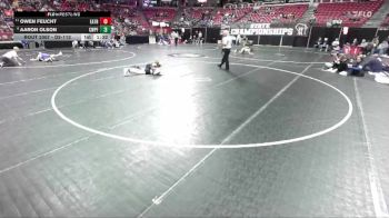 D2-113 lbs Champ. Round 1 - Owen Feucht, East Troy vs Aaron Olson, Chetek-Weyer./Prairie Farm