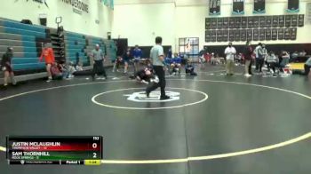 152 lbs Round 3 (3 Team) - Sam Thornhill, Rock Springs vs Justin McLaughlin, Thompson Valley