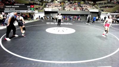 105 lbs Consi Of 8 #2 - Drew Doyle, Liberty (Bakersfield) vs Kailey Salazar, Selma