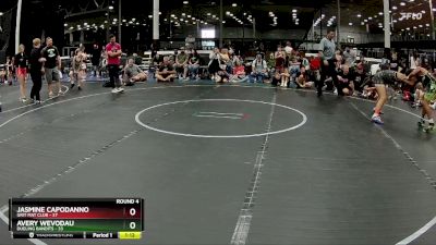 130 lbs Round 5 (8 Team) - Jasmine Capodanno, Grit Mat Club vs Avery Wevodau, Dueling Bandits