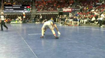 2A-113 lbs Cons. Round 3 - Benjamin Anderson, Independence vs Carl Shew, North Butler-Clarksville