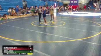 165 lbs Round 2 (4 Team) - Jaxon Delgado, Ringgold vs Gray Jones, Knoxville Catholic