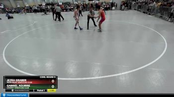 119 lbs Cons. Round 5 - Jezra Graber, Middlebury Wrestling Club vs Gabriel Aguirre, Cowboy Wrestling Club