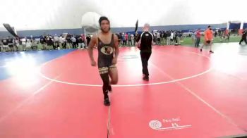 170 lbs Consolation - Mason Pellegri, Milton vs Amauris Gomez, BraveHearts