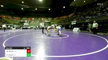 192 lbs 3rd Place - Mark Marin, Clovis vs Chance Evans, San Luis Obispo