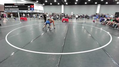 157 lbs Marques Allen, Arizona vs Alex Oedekoven, South Dakota Blue