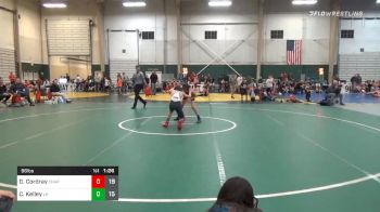 96 lbs Semifinal - Dominic Cordray, Chaparral Wrestling Club vs Colton Kelley, Little Hammers