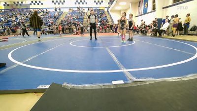 62-67 lbs Rr Rnd 2 - Breea Florez, Sperry Wrestling Club vs Millee-J Silva, Vian Wrestling Club