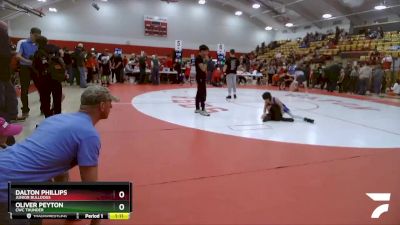 65-69 lbs Round 5 - Oliver Peyton, CWC Thunder vs Dalton Phillips, Junior Bulldogs