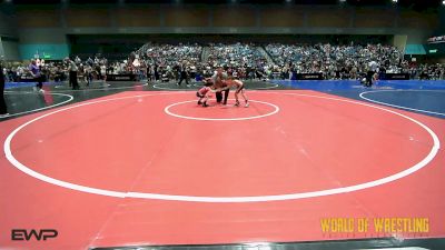 40 lbs Round Of 16 - Wolfe Ferguson, Iron Eagle Wrestling Club vs Olive Yang-Elson, Summit Wrestling Academy
