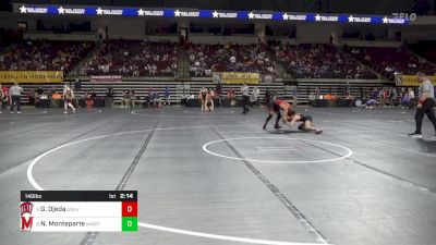 149 lbs Round Of 16 - Gabriel Ojeda, UNLV vs Nathan Monteparte, Maryland WC