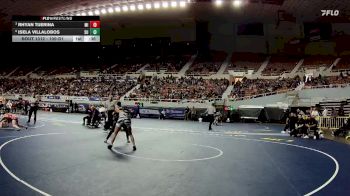 100-D1 3rd Place Match - Isela Villalobos, Sunnyside High School vs Rhyan Tijerina, Millennium High School