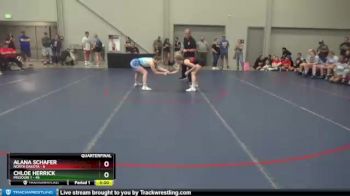 122 lbs Quarterfinals (8 Team) - Alana Schafer, North Dakota vs Chloe Herrick, Missouri 1