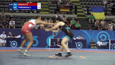 73 kg 1/8 Final - Ella Poalillo, United States vs Uranzaya Tserennyam, Mongolia