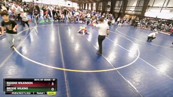 57 lbs 3rd Place Match - Riggins Wilkinson, JWC vs Brodie Wilkins, Uintah