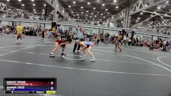 107 lbs Round 4 (8 Team) - Ashley Stank, Kraken Dream Crushers vs Gianna Cruz, MWA