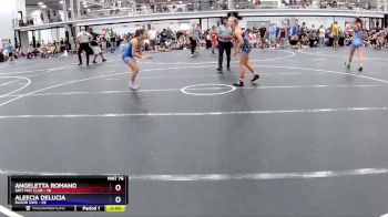 107 lbs Round 4 (8 Team) - Angeletta Romano, Grit Mat Club vs Aleecia Delucia, RaZor GWC