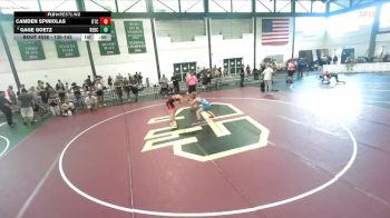 135-143 lbs 5th Place Match - Gage Goetz, Young Guns Wrestling Club vs Camden Spiniolas, Relentless Training Center