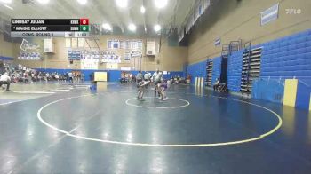 100lbs Cons. Round 6 - Maisie Elliott, Sumner (Girls) vs Lindsay Julian, Kennewick (Girls)