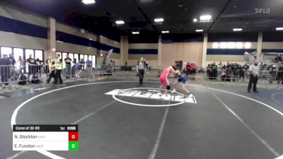 102 lbs Consi Of 32 #2 - Noah Stockton, East Valley WC vs Ethan Funston, Ascend Wr Ac