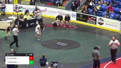 140 lbs Round Of 16 - Dominic Verticelli, Altoona vs Dennis Brunton, Butler