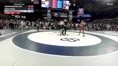 165 lbs Cons. Rd Of 64 - Ashton-Michael Ritz, VA vs Noah Colon, CT