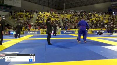 MOHAMED MOKHTAR vs ALEKSANDR SAK 2018 World IBJJF Jiu-Jitsu Championship