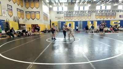 150 lbs Round 4 (8 Team) - Zeke Johnson, Kongkrete WC vs Nicholas Aguilar, Team Kong