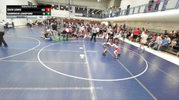 75-78 lbs Round 2 - Zach Lewis, Champions Wrestling Club vs Harrison Langford, Olympus Wrestling