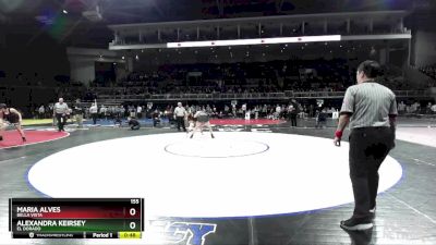 155 lbs Cons. Round 3 - Alexandra Keirsey, El Dorado vs Maria Alves, Bella Vista