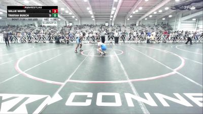 160 lbs Round Of 128 - Willie White, FL vs Tristan Busch, TN