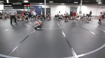 68 lbs Round 2 (6 Team) - Nate Zven, Xtreme Team Grey vs Roman Rice, Xtreme Team Black