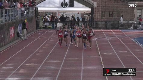 High School Girls' 4x400m Relay Philadelphia Area, Finals 1
