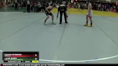 115 lbs Round 4 - Colton Peterson, Mn Elite vs Layne Barka, Pursuit Wrestling Minnesota