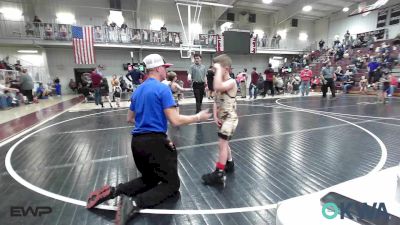 60 lbs Rr Rnd 4 - Gray Henry, Woodland Wrestling Club vs Caleb Hall, Newkirk Takedown Club
