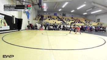 110 lbs Semifinal - Harper Golden, Platte County vs Sophia Reece, Broken Arrow Girls HS