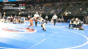 140 Class 2 lbs Cons. Round 2 - Clara Meyer, Lee`s Summit vs Demetria Higgins, McCluer