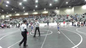 61 lbs Round Of 32 - Keanu Lemrise, Redwood WC vs Mattix Borden, The Rock Of Redmond