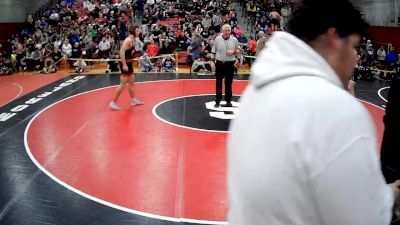 172 lbs Champ. Round 1 - Nick Hillyard, Albert Gallatin Hs vs Caleb Shirk, Fox Chapel Area Hs