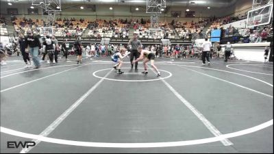 88 lbs Rr Rnd 1 - Nicklas Brown, OKC Saints Wrestling vs Liam Kappler, Prodigy Elite
