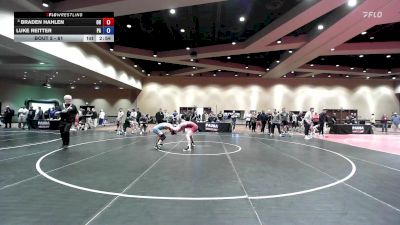 61 lbs Quarters - Braden Hahlen, OH vs Luke Reitter, PA