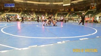 88 lbs 3rd Place - LIAM Arroyo, Apex vs Mateo Montanaro, Hamma Shack