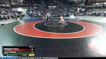 2A 145 lbs 1st Place Match - Francisco Ayala, Ellensburg vs Jesse Salinas, Selah
