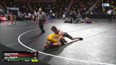 133 lbs Cons. Round 2 - Aidan Noonan, Wyoming vs Rich Treanor, Army West Point