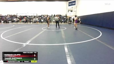 125 lbs Cons. Round 2 - Marques Calapiz, Simon Fraser (B.C.) vs Tanner Bartonico, San Francisco State