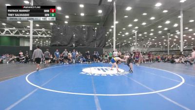 140 lbs Rr Rnd 5 - Patrick Markey, Downingtown West - HSBAFC vs Trey Salvaggio, Central Dauphin - HSBAFC
