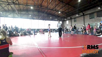 75 lbs Rr Rnd 3 - Marleigh Howell, Oklahoma Supergirls vs Bree Leyba, Team Tulsa Girls NDT